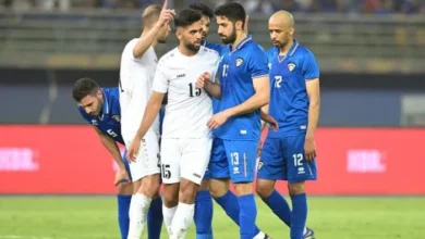مباراة الكويت والأردن في تصفيات كأس العالم