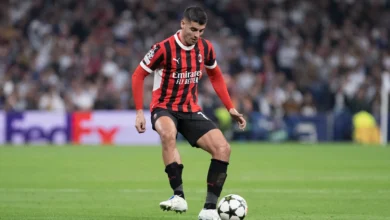 مباراة ميلان وكالياري في الدوري الإيطالي