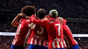 مباراة أتلتيكو مدريد ولاس بالماس في الجولة الثانية عشرة في الدوري الإسباني مباراة أتلتيكو مدريد ولاس بالماس في الجولة الثانية عشرة في الدوري الإسباني