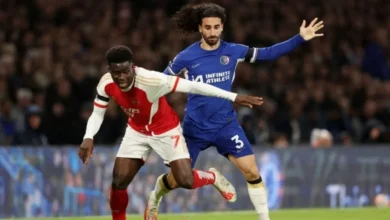 مبراة تشيلسي وآرسنال في الدوري الإنجليزي