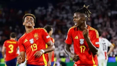 مباراة إسبانيا والدنمارك في دوري الأمم الأوروبية