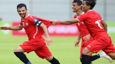 مباراة اليمن وسريلانكا في الودية الثانية استعدادا لكأس الخليج 10 مباراة اليمن وسريلانكا في ودية ثانية