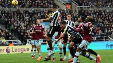 مباراة نيوكاسل ووست هام اليوم في الدوري الإنجليزي 2024 1 نيوكاسل