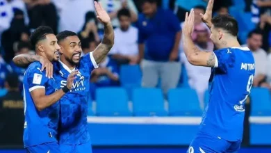 مباراة الهلال والشباب في الدوري السعودي
