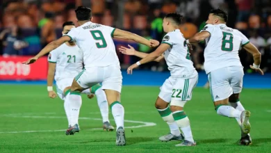مباراة الجزائر وليبيريا في تصفيات كأس أمم أفريقيا