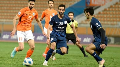 kathema alyarmok مباراة كاظمة واليرموك في الجولة التاسعة من دوري زين الكويتي 2024-2025