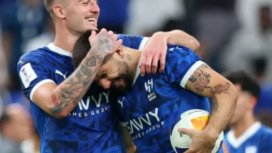 مباراة الهلال والغرافة في دوري أبطال آسيا