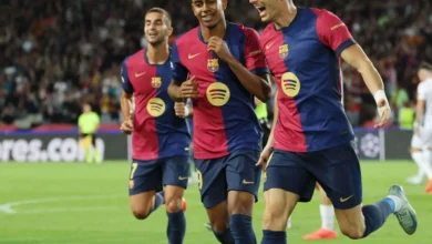مباراة برشلونة وريال مايوركا في الدوري الإسباني